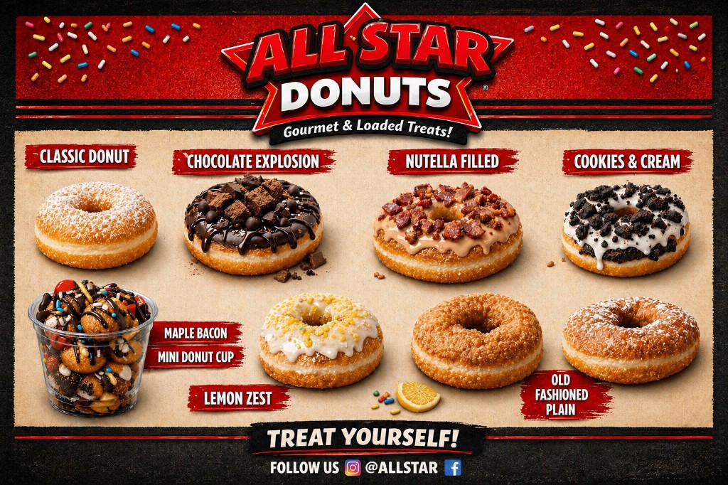 Donut Menu