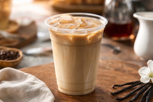 Vanilla iced latte